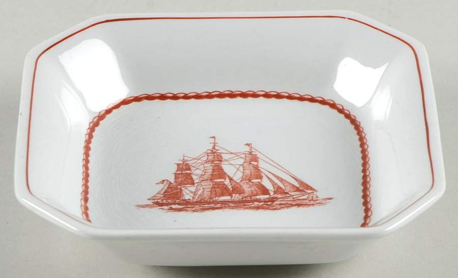 Flying Cloud Rust 4" Ashtray by Wedgwood-1