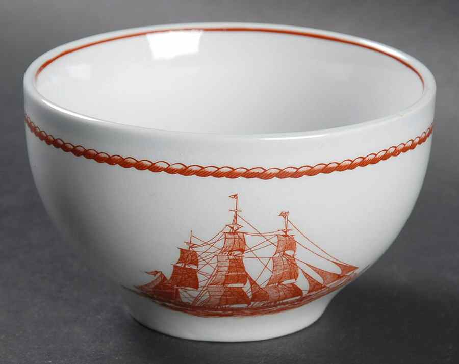 Flying Cloud Rust Mini Open Sugar Bowl by Wedgwood-1