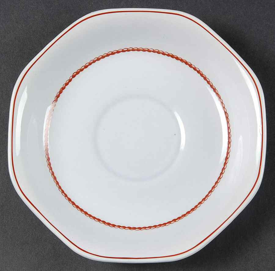 Flying Cloud Rust Saucer by Wedgwood-1