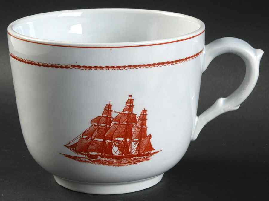 Flying Cloud Rust Jumbo Cup by Wedgwood-1