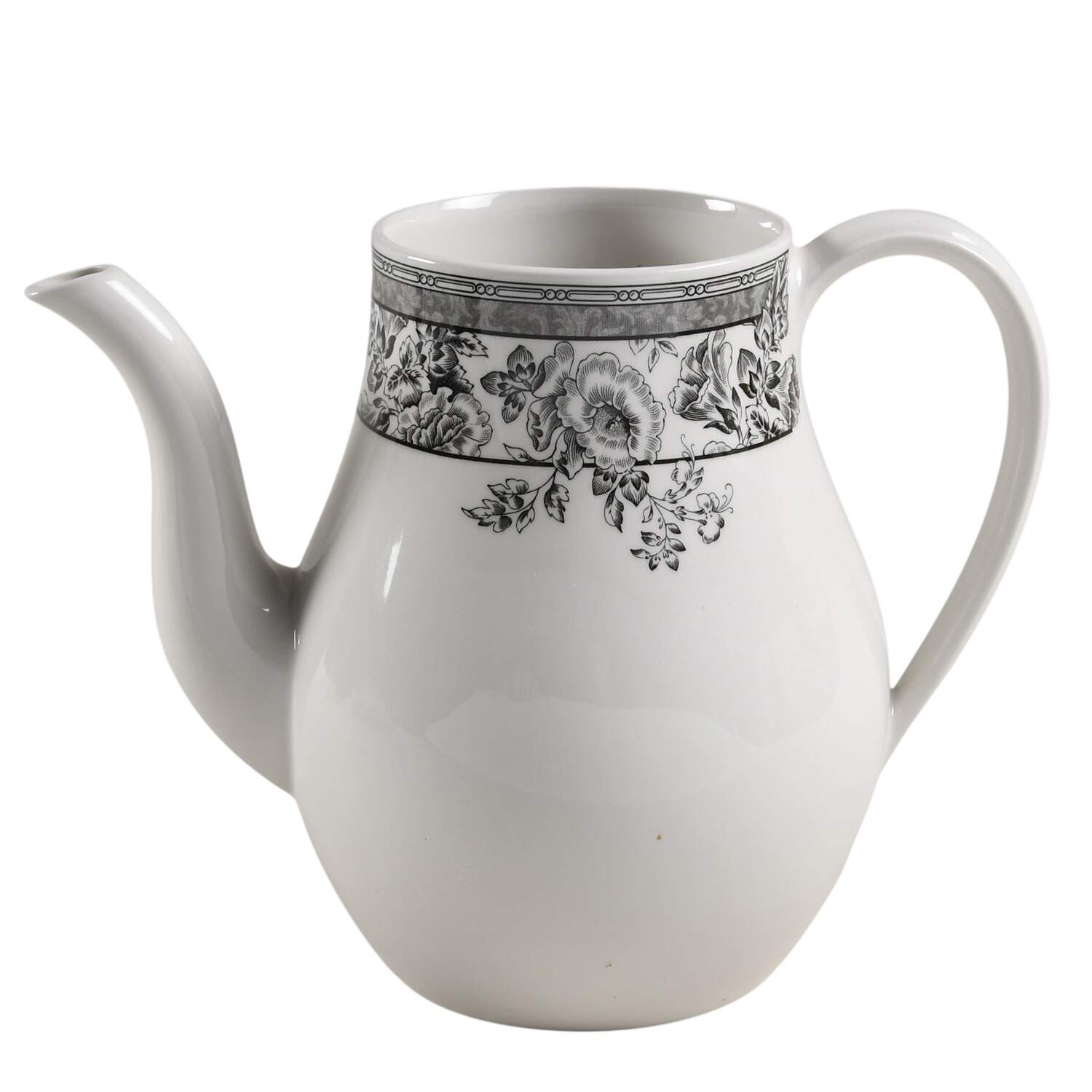 Fleur Damask Coffee Pot No Lid by Wedgwood-1