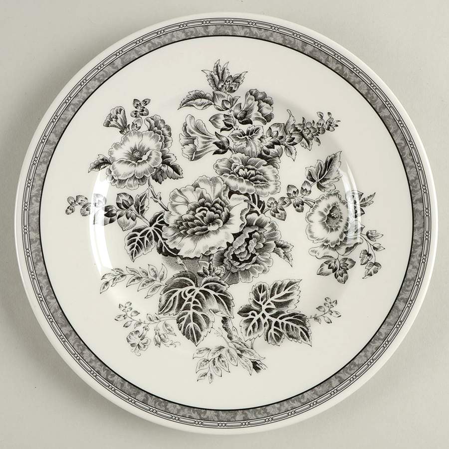 Fleur Damask Salad Plate by Wedgwood-1