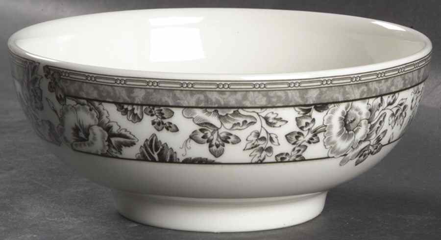 Fleur Damask Coupe Cereal Bowl by Wedgwood-1