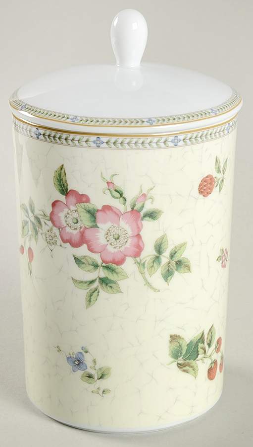Fleur Medium Canister & Lid by Wedgwood-1