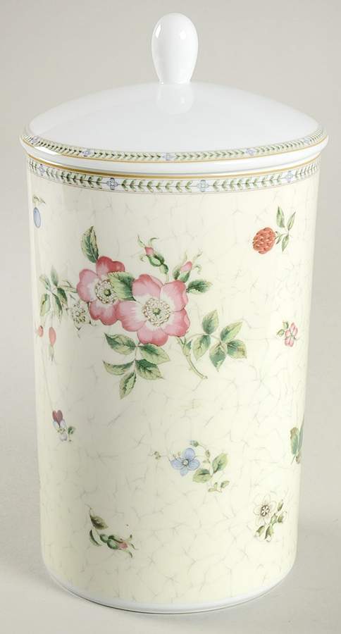 Fleur Large Canister & Lid by Wedgwood-1