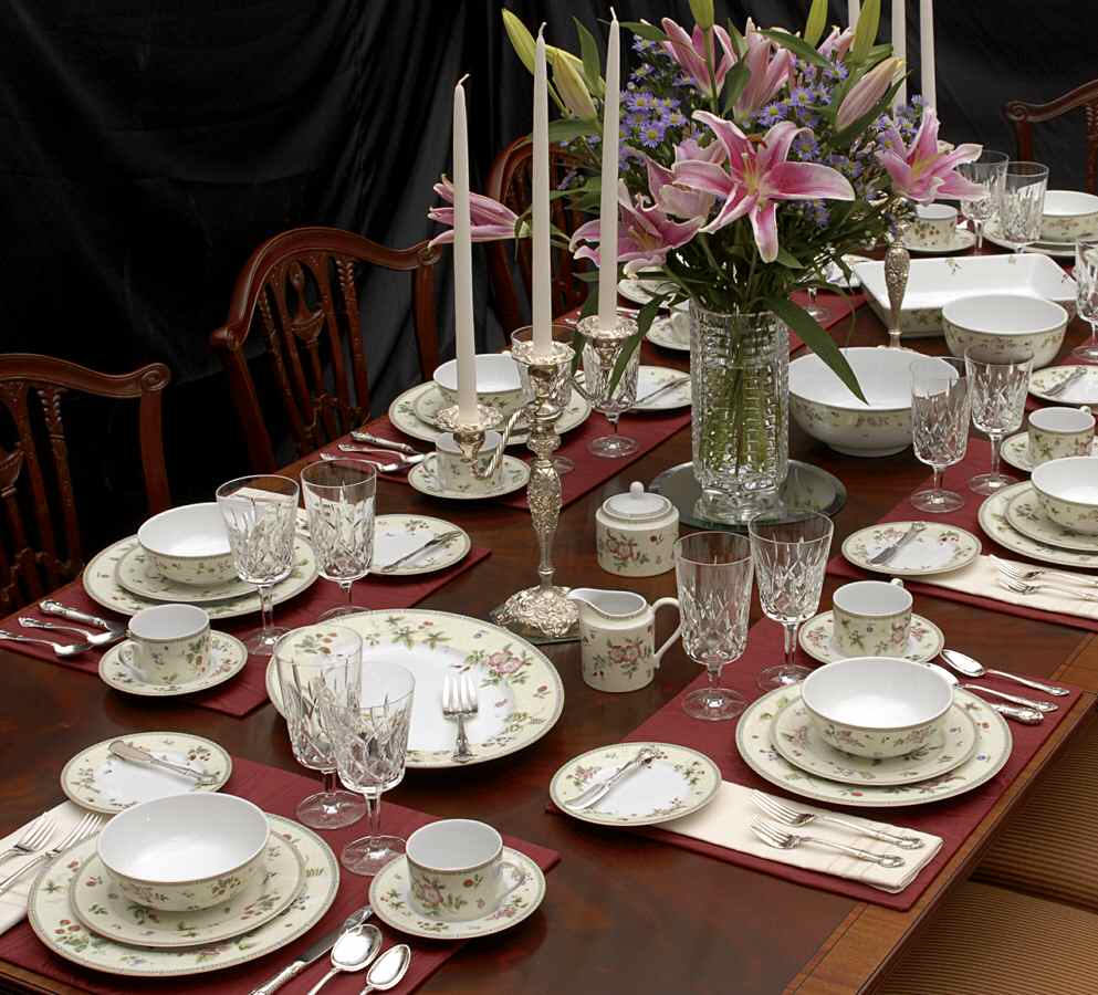 Fleur 55 Piece Estate Set by Wedgwood-1