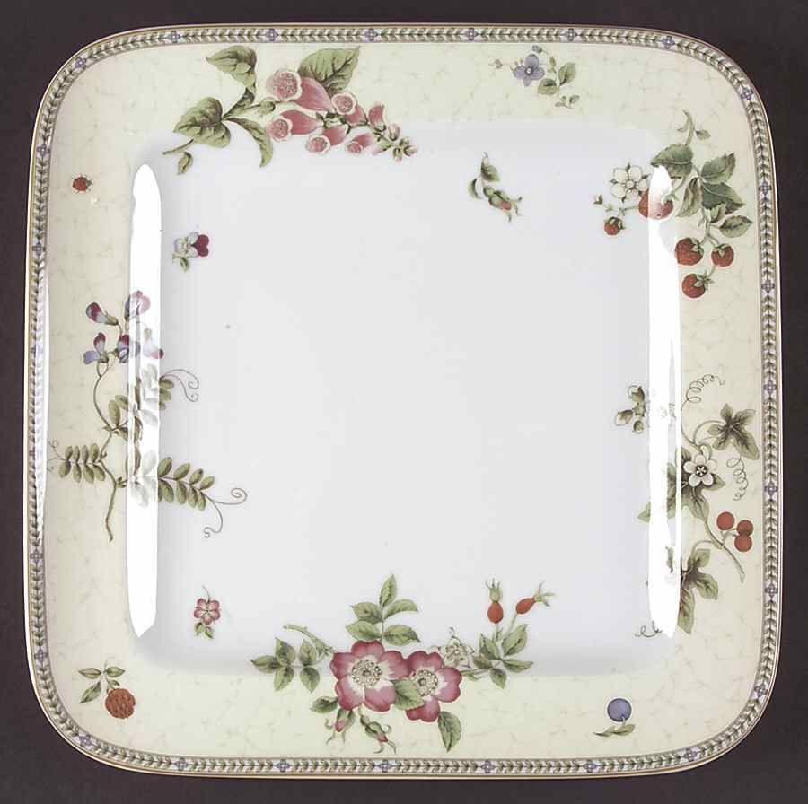 Fleur 11" Square Serving Platter by Wedgwood-1