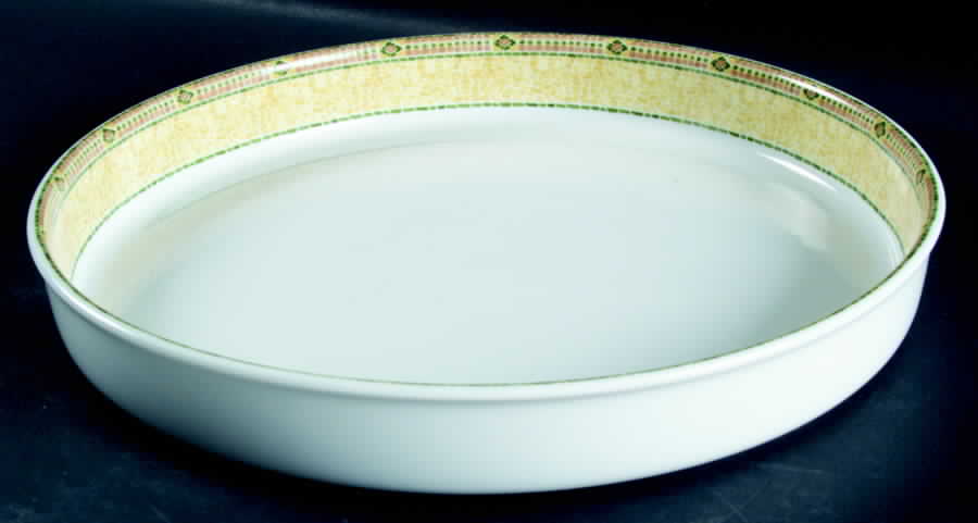 Florence (Mosaic Decor) 10" Round Flan by Wedgwood-1