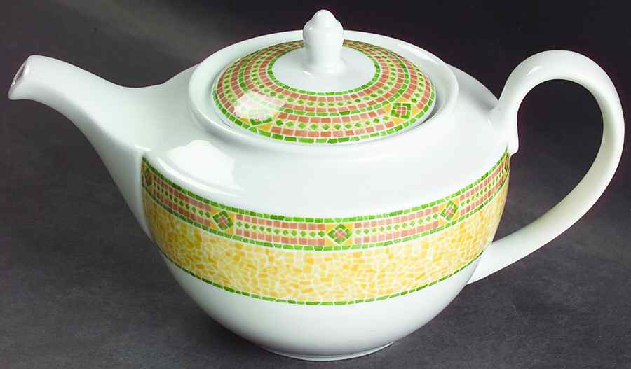 Florence (Mosaic Decor) Teapot & Lid by Wedgwood-1