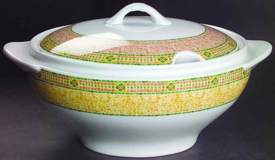 Florence (Mosaic Decor) Tureen &  Lid by Wedgwood-1