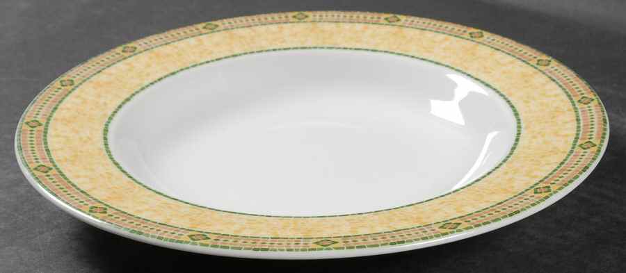 Florence (Mosaic Decor) Large Rim Soup Bowl by Wedgwood-1