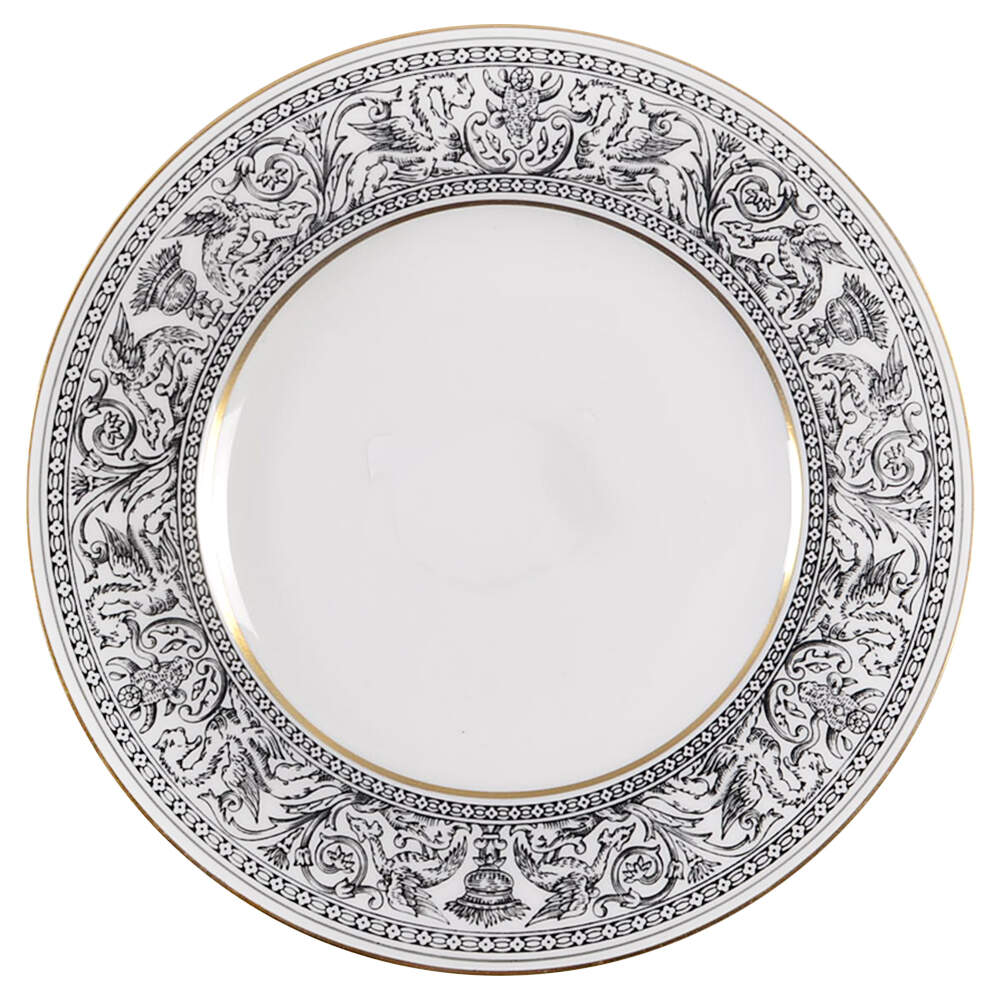 Florentine Black (Black Dragons) Salad Plate by Wedgwood-1