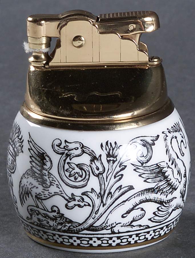 Florentine Black (Black Dragons) Cigarette Lighter by Wedgwood-1