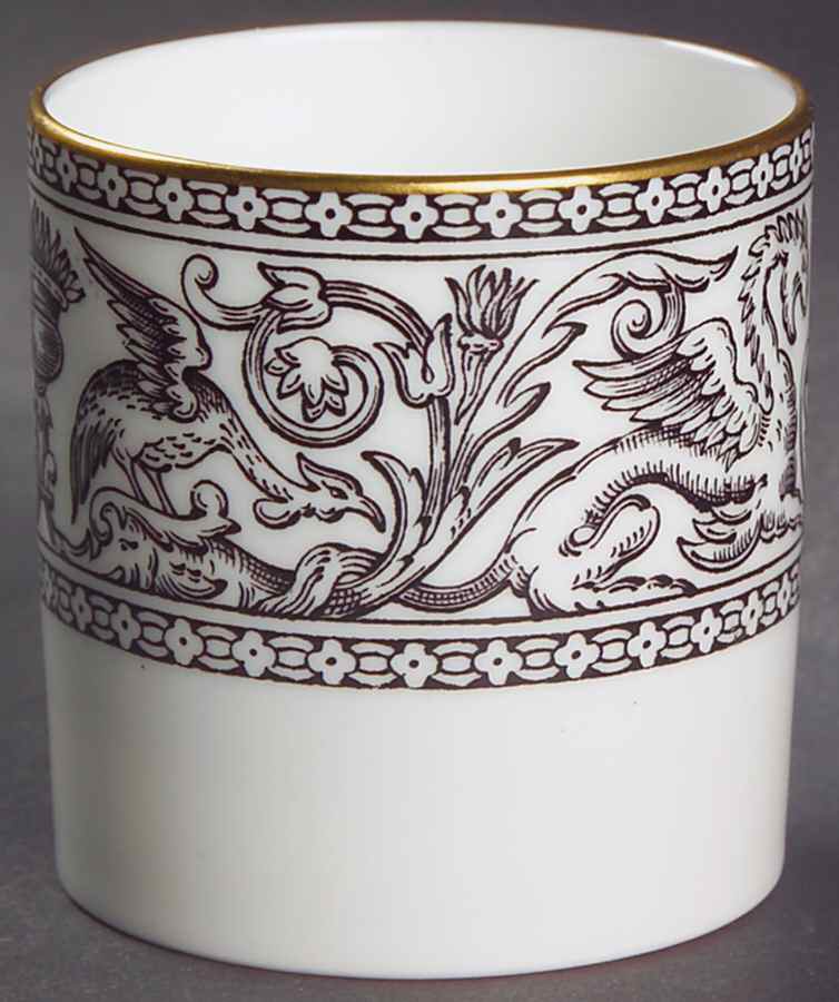 Florentine Black (Black Dragons) Cigarette Holder by Wedgwood-1