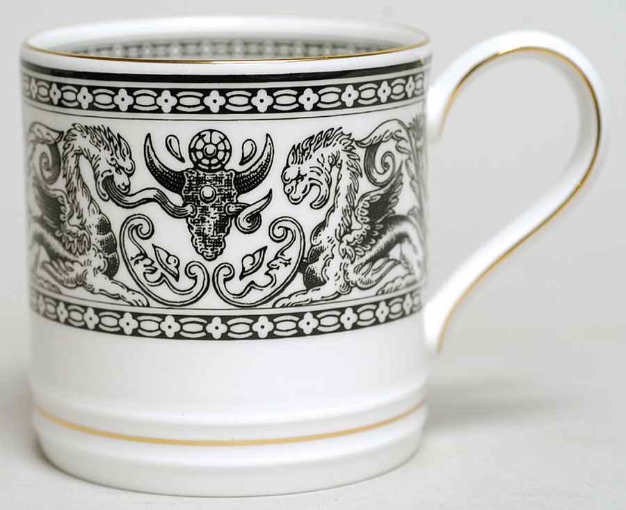 Florentine Black (Black Dragons) Mug by Wedgwood-1