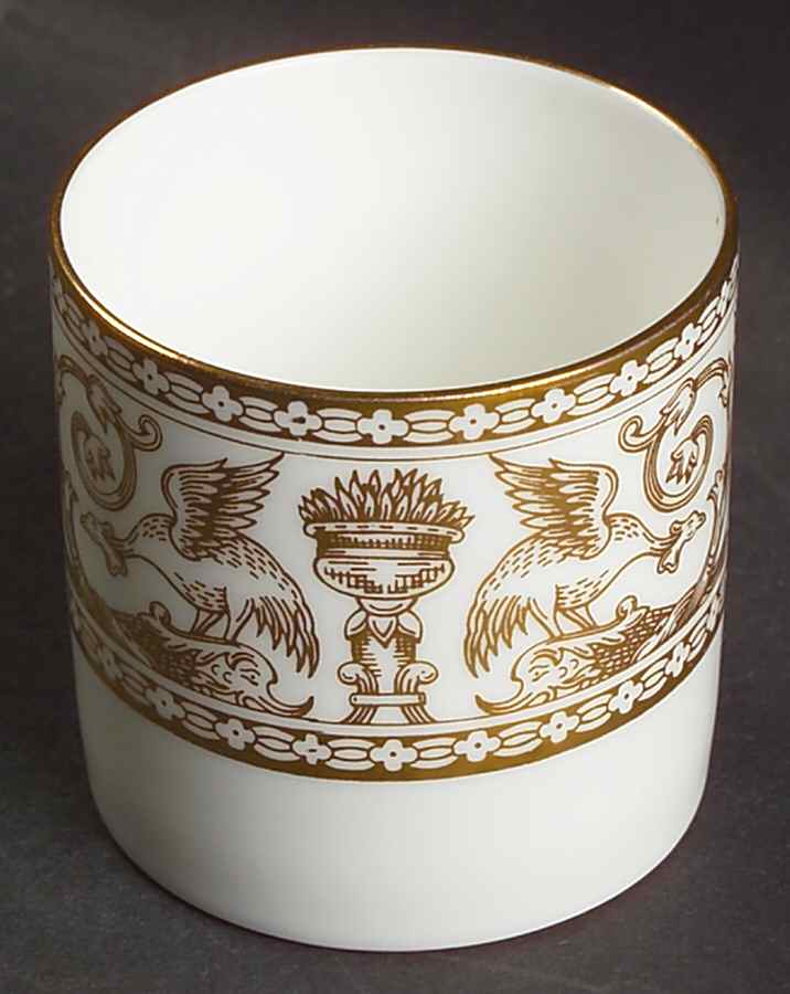 Florentine Gold (Gold Dragons, White) Cigarette Holder by Wedgwood-1