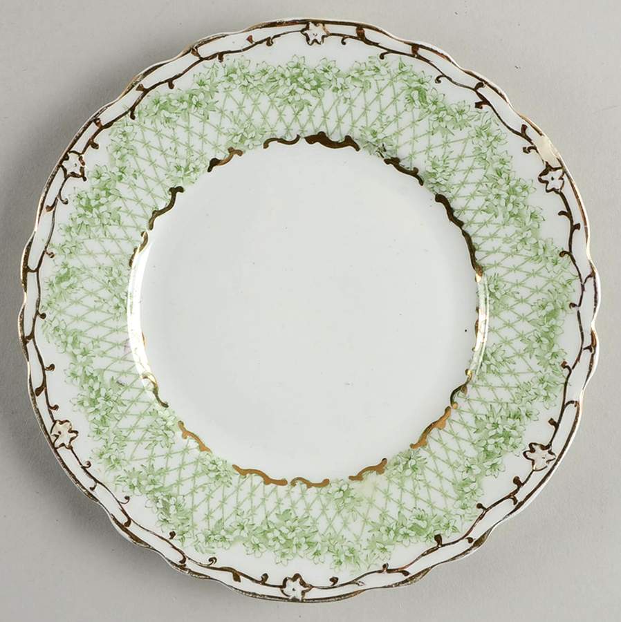 Flora Gold (Gold Vine and Accents) Bread & Butter Plate by Wedgwood-1