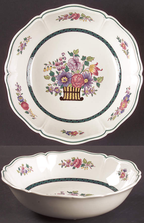Floral (Scallop) 7" All Purpose Bowl by Wedgwood-1