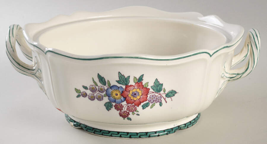 Floral (Scallop) Round Vegetable No Lid by Wedgwood-1
