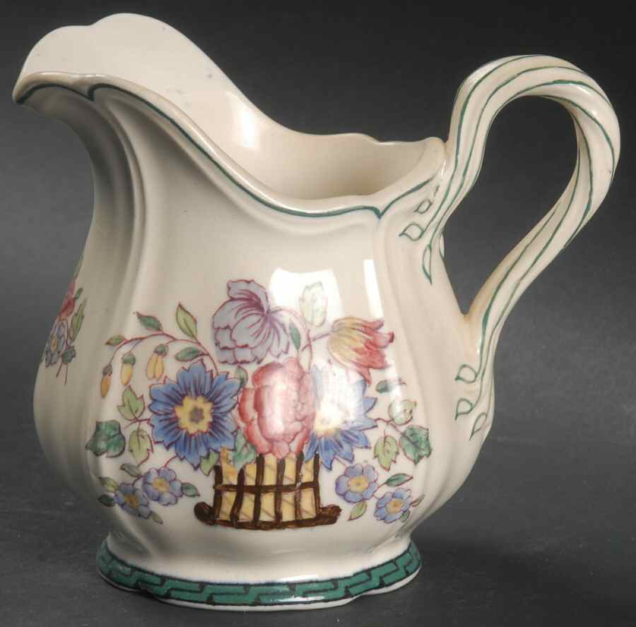 Floral (Scallop) Creamer by Wedgwood-1