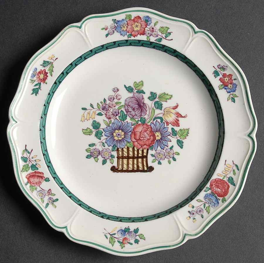 Floral (Scallop) Bread & Butter Plate by Wedgwood-1