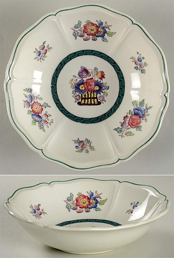 Floral (Scallop) Coupe Cereal Bowl by Wedgwood-1