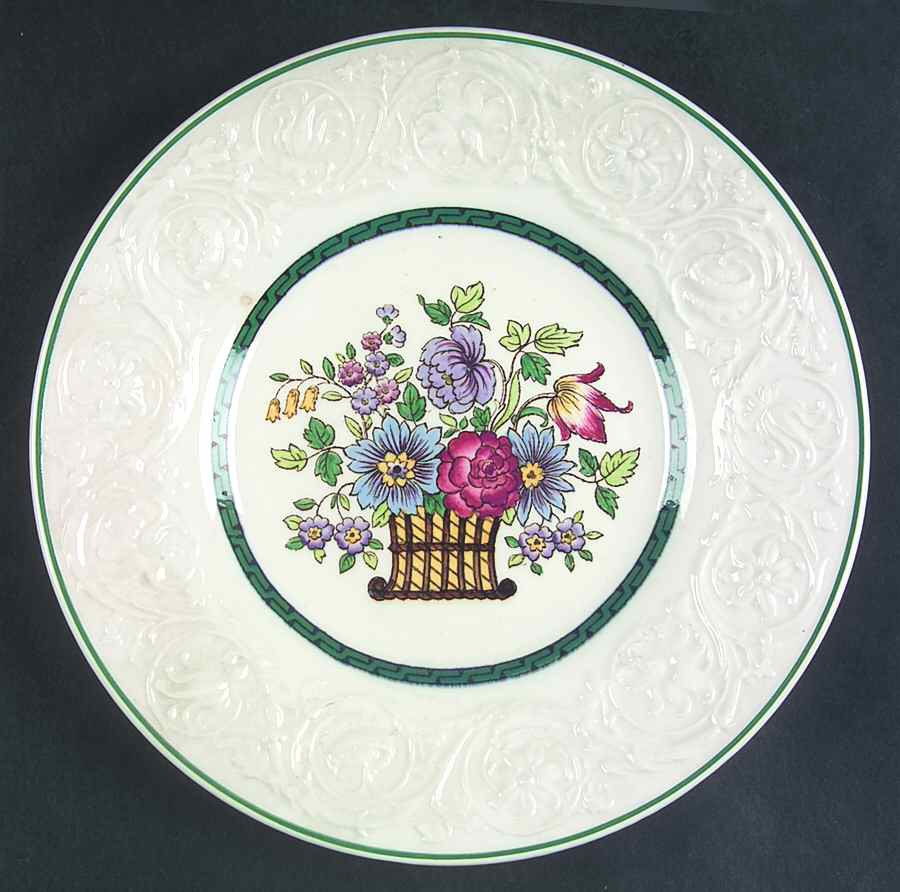 Floral (Smooth) Luncheon Plate by Wedgwood-1