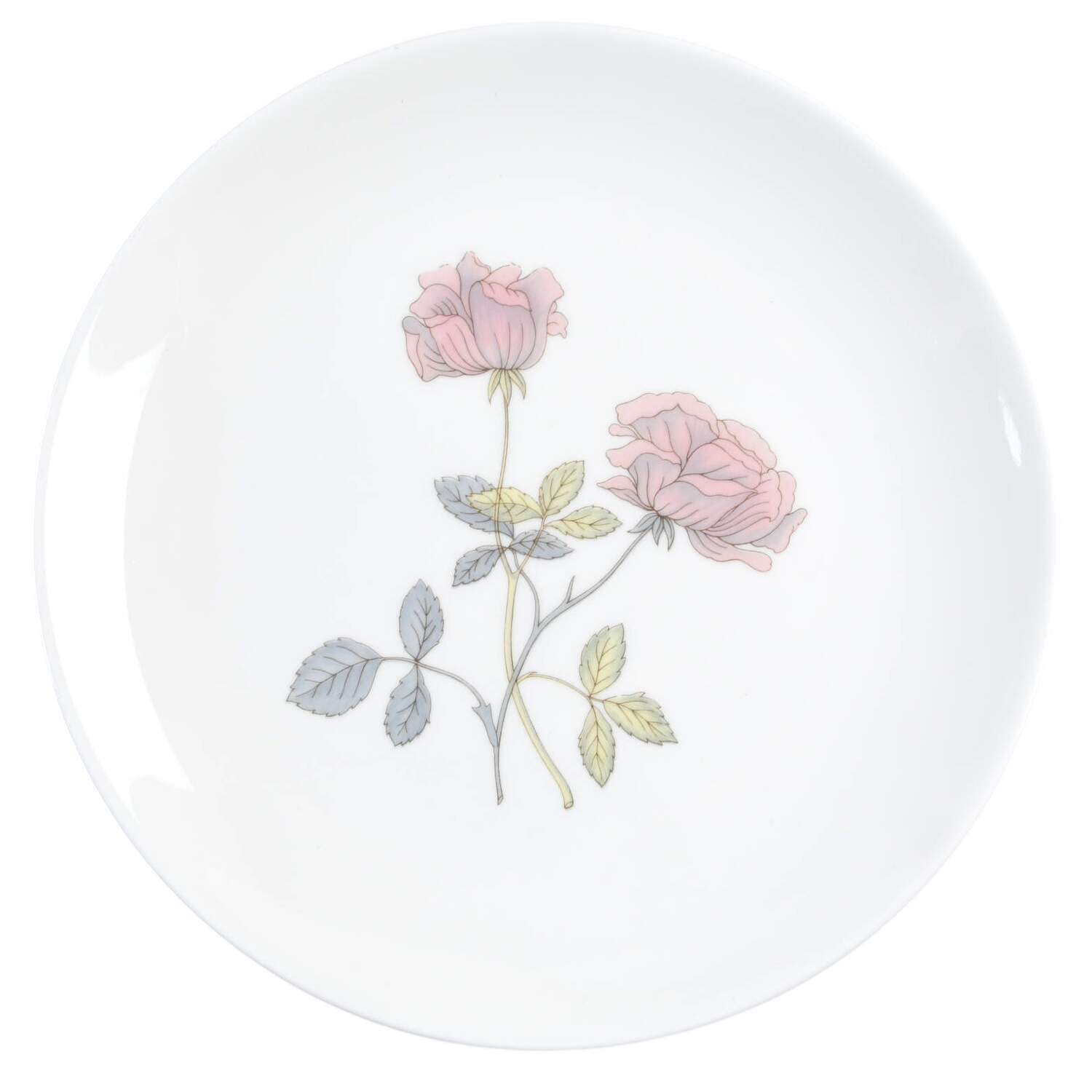 Flame Rose Salad Plate by Wedgwood-1