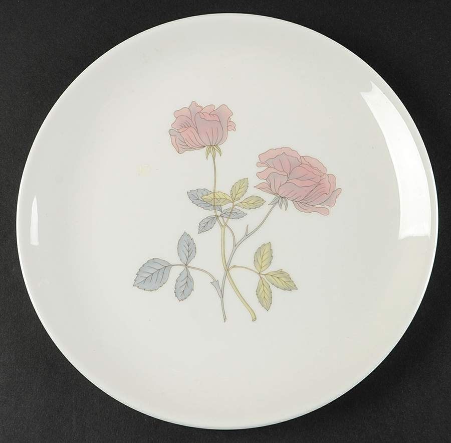Flame Rose Luncheon Plate by Wedgwood-1