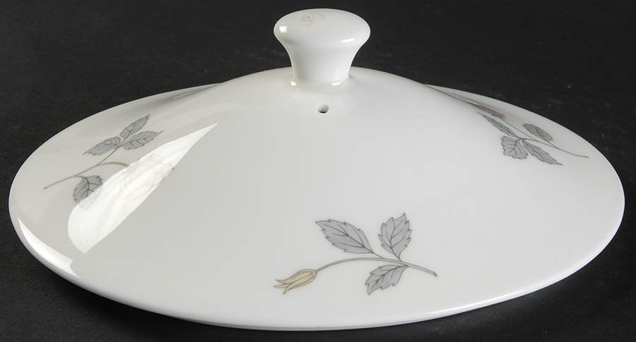 Flame Rose Lid for Oval Vegetable by Wedgwood-1