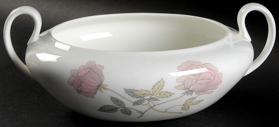 Flame Rose Oval Vegetable No Lid by Wedgwood-1