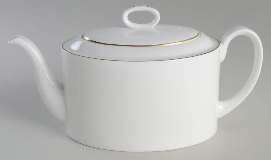 Formal Gold Teapot & Lid by Wedgwood-1