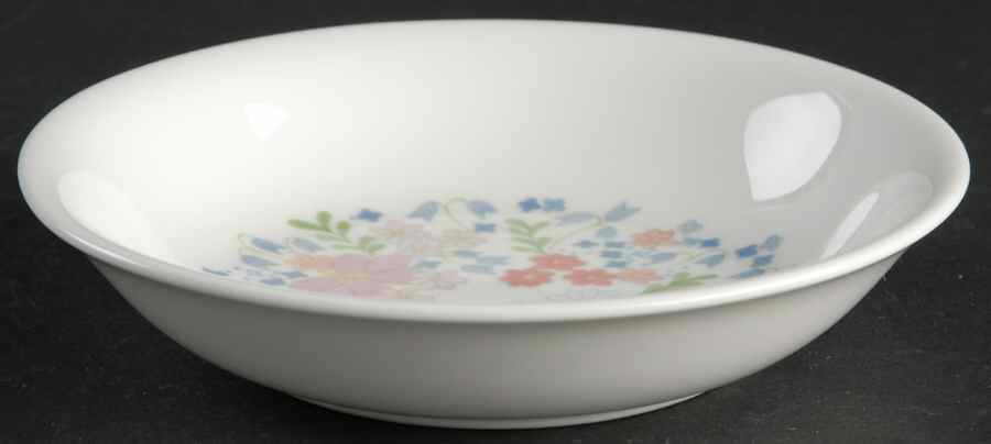 Forget Me Not (Bone China, No Trim) Fruit/Dessert (Sauce) Bowl by Wedgwood-1