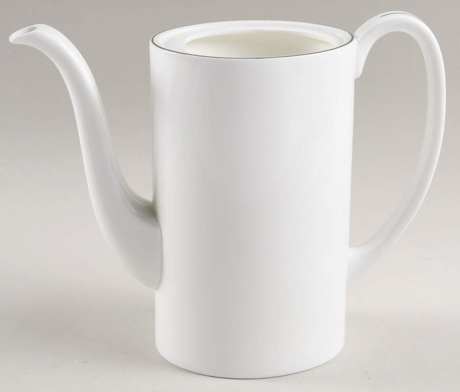 Formal Platinum Coffee Pot No Lid by Wedgwood-1
