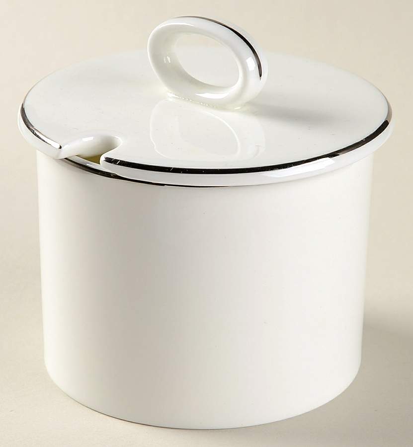 Formal Platinum Jam/Jelly & Lid by Wedgwood-1