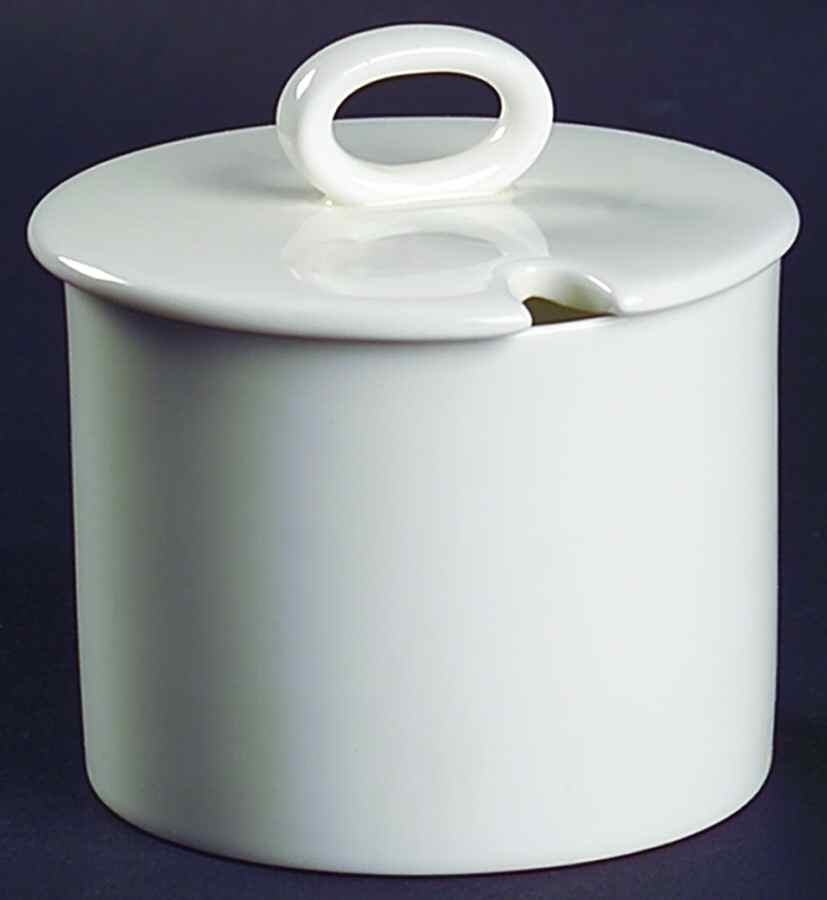 Formal White Jam/Jelly & Lid by Wedgwood-1