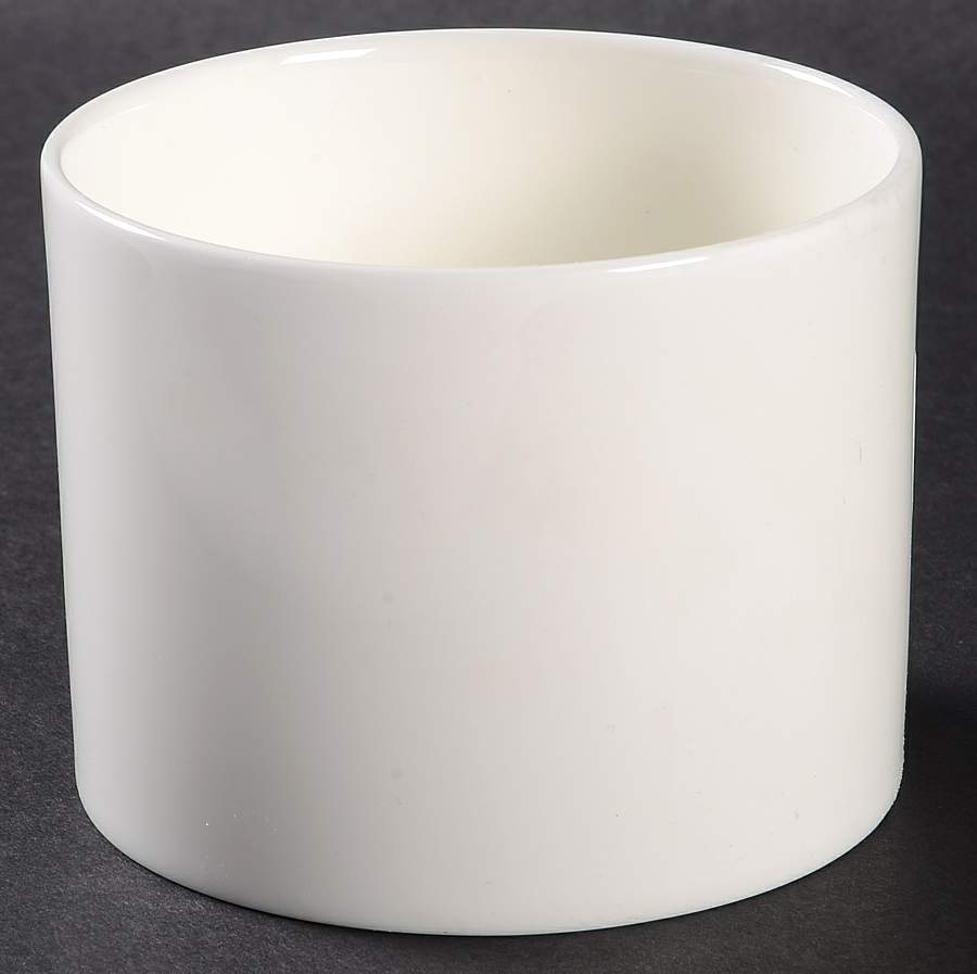 Formal White Sugar Bowl No Lid by Wedgwood-1