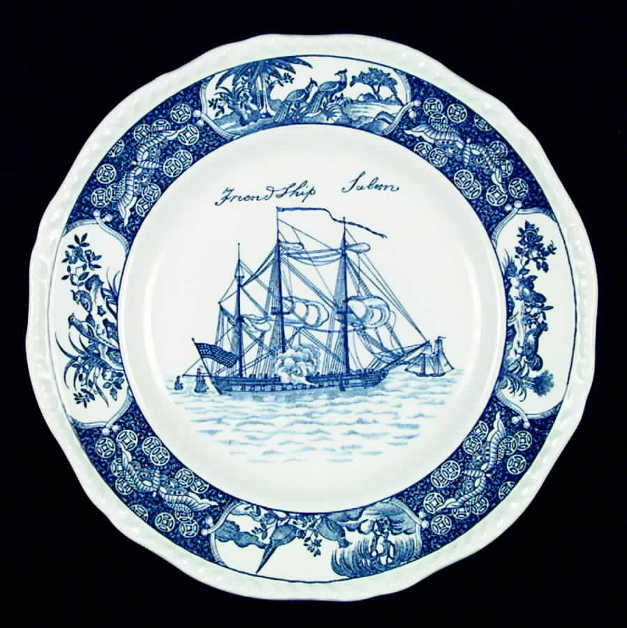 Friendship Salem Blue Dinner Plate by Wedgwood-1