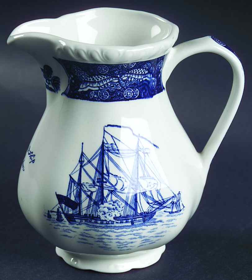 Friendship Salem Blue Creamer by Wedgwood-1