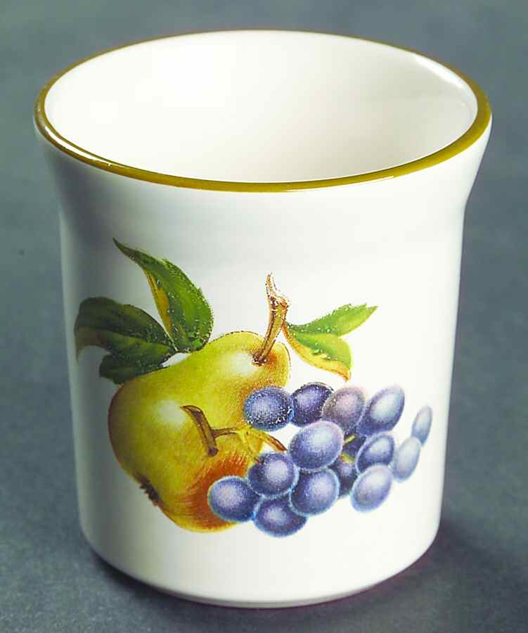 Fruit Sprays Croft (Rim Shape) Single Egg Cup by Wedgwood-1