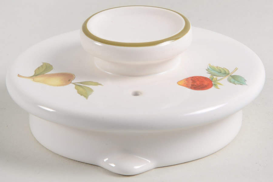 Fruit Sprays Sterling (Coupe Shape) Lid for Coffee Pot by Wedgwood-1