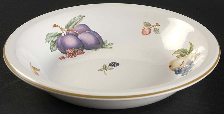 Fruit Sprays Sterling (Coupe Shape) Coupe Soup Bowl by Wedgwood-1