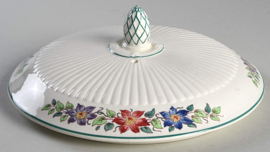 Garden Club Lid for Round Vegetable by Wedgwood-1