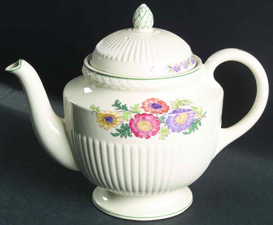 Garden Club Teapot & Lid by Wedgwood-1