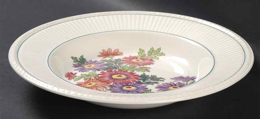 Garden Club Large Rim Soup Bowl by Wedgwood-1