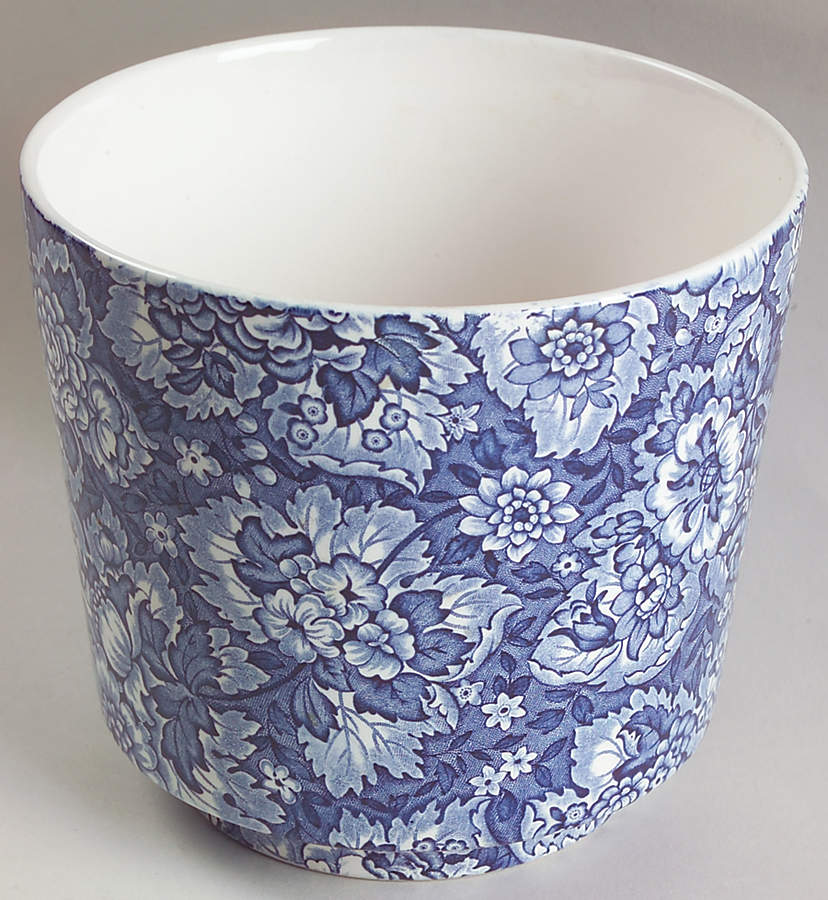Gainsborough Blue Large Cachepot by Wedgwood-1