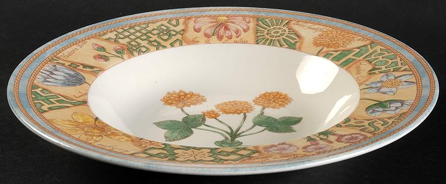 Garden Maze Large Rim Soup Bowl by Wedgwood-1