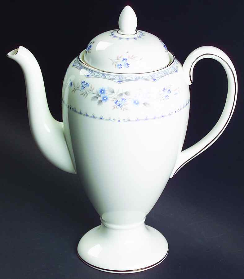 Gardenia Coffee Pot & Lid by Wedgwood-1