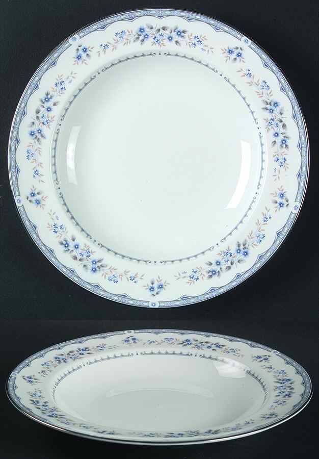 Gardenia Large Rim Soup Bowl by Wedgwood-1