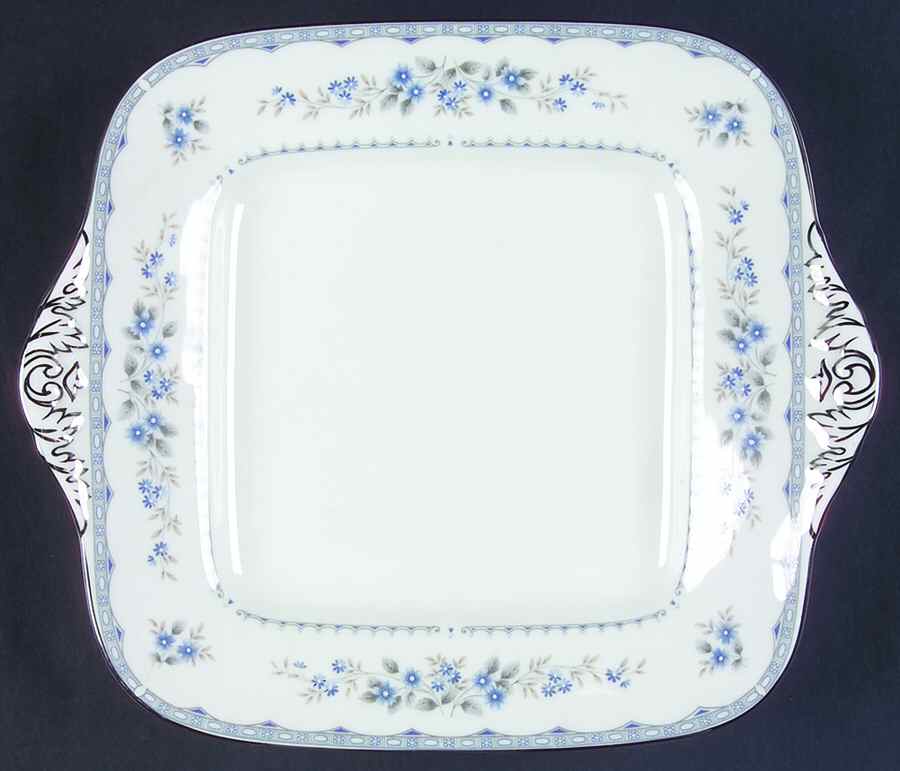 Gardenia Square Handled Cake Plate by Wedgwood-1
